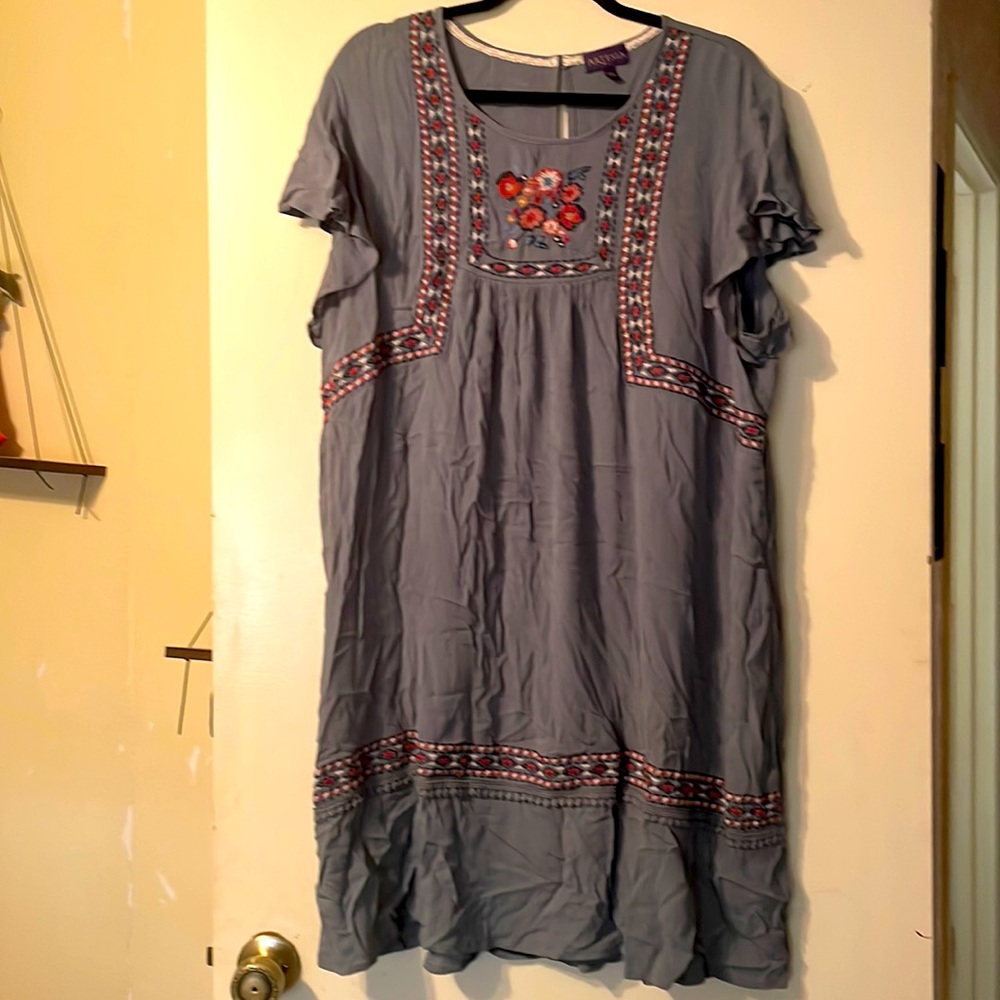 Embroidered dress